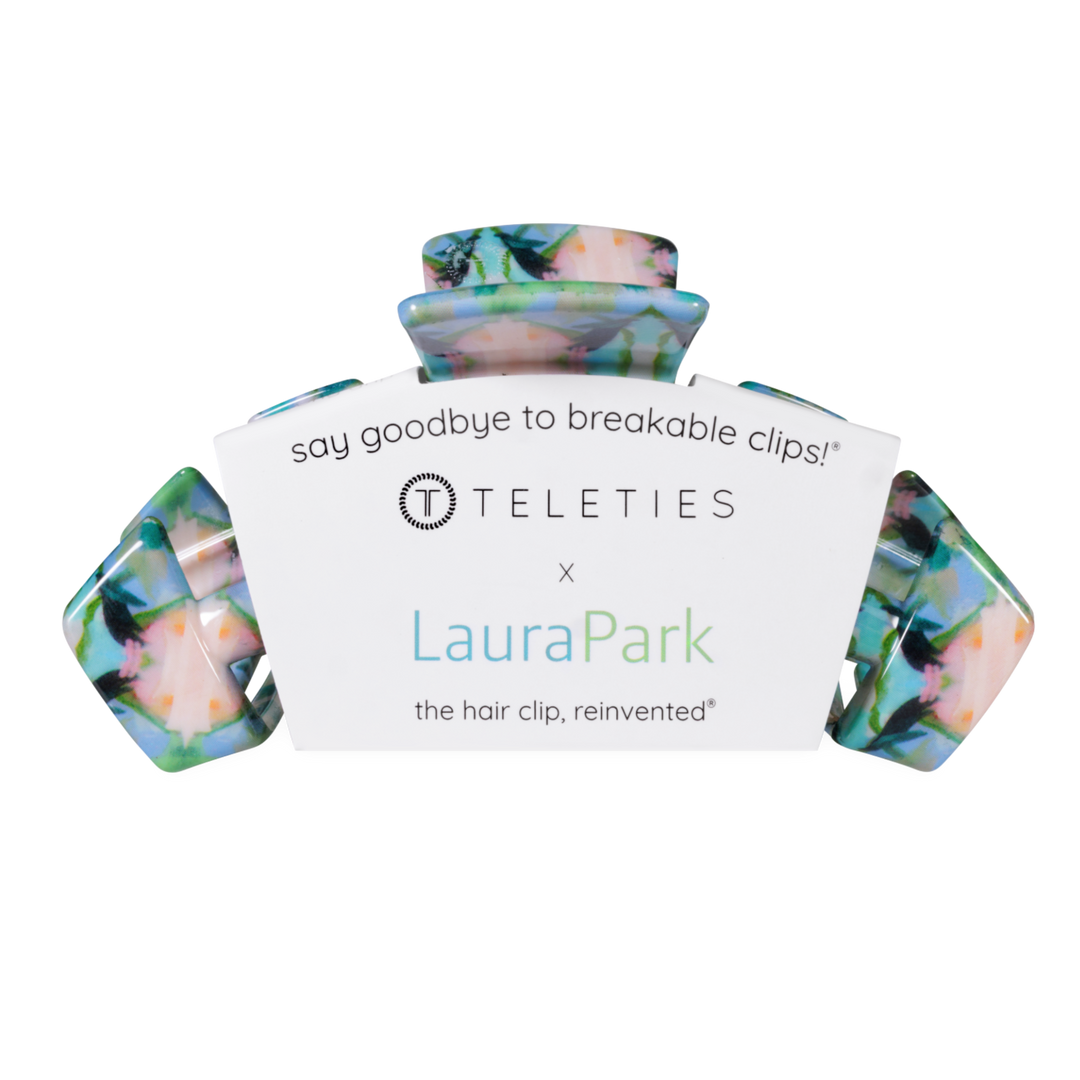 Teleties x Laura Park Classic Island House Large Claw Clip