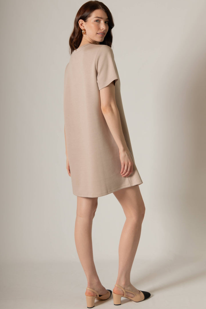 P. CILL Butter Modal Short Sleeve Dress