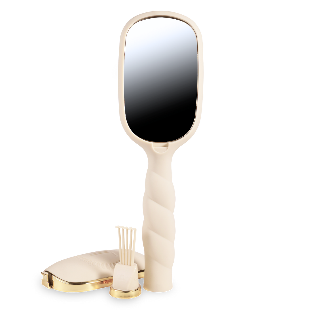 Teleties Detangler Hair Brush for Medium Hair - Tan