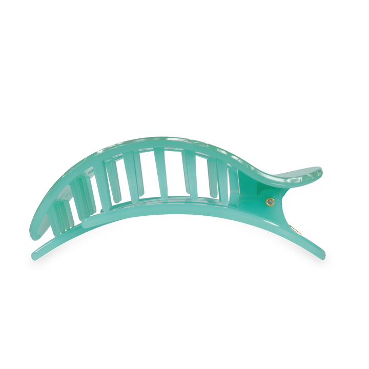 Teleties Flat Round Hair Clip | Large | Spring Splash