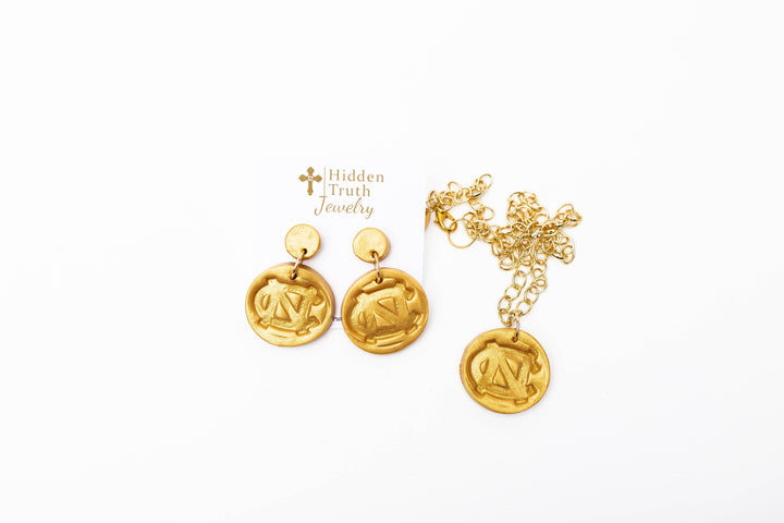 Hidden Truth Jewelry Gold Plated Chain with UNC Necklace