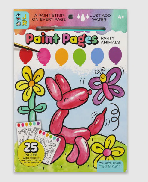 iHeart Art Party Animals Paint Pages