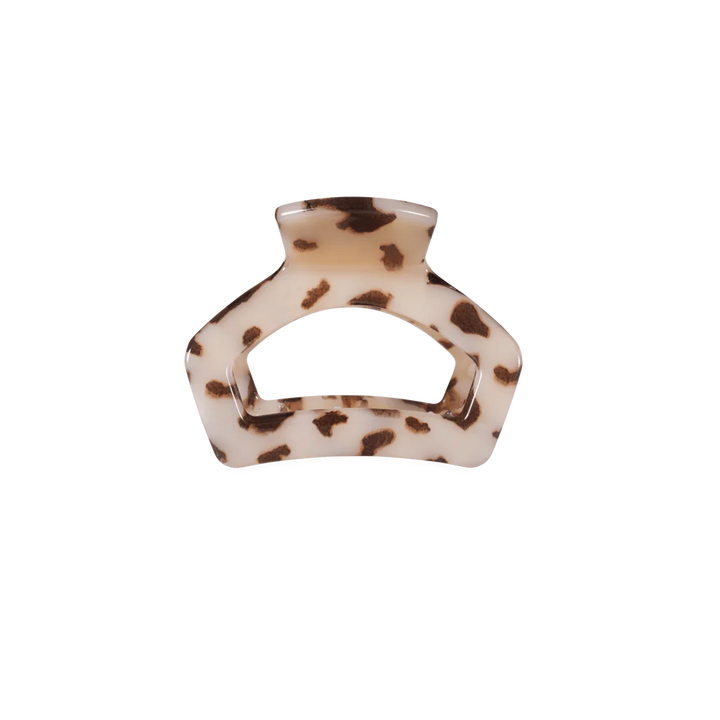 Teleties Open Blonde Tortoise Petite Hair Clip