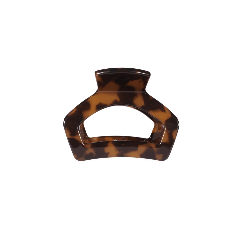 Teleties Open Tortoise Petite Hair Clip