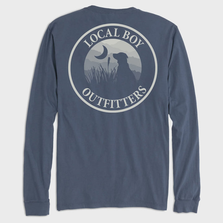 Local Boy Outfitters China Blue Youth Original Blueridge LS Tee